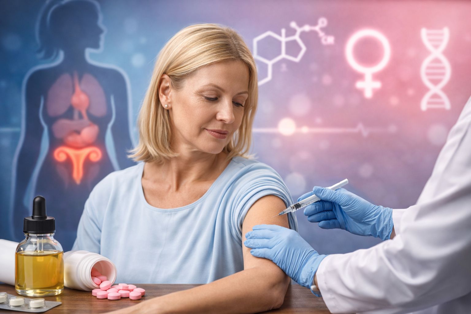 Hormônios na menopausa: o que muda no corpo da mulher